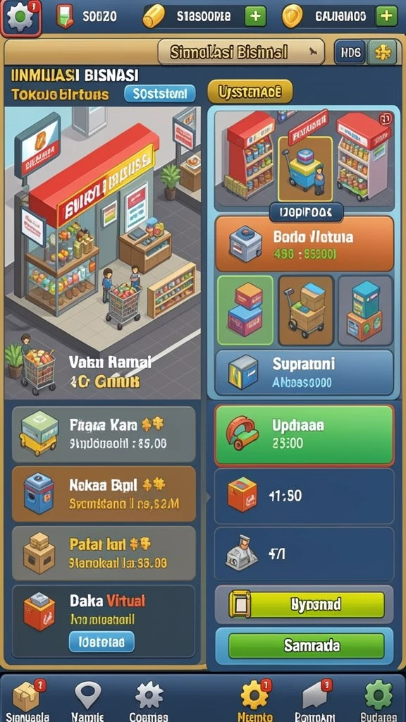 b8vip - Tampilan awal B8VIP dengan karakter yang menarik.