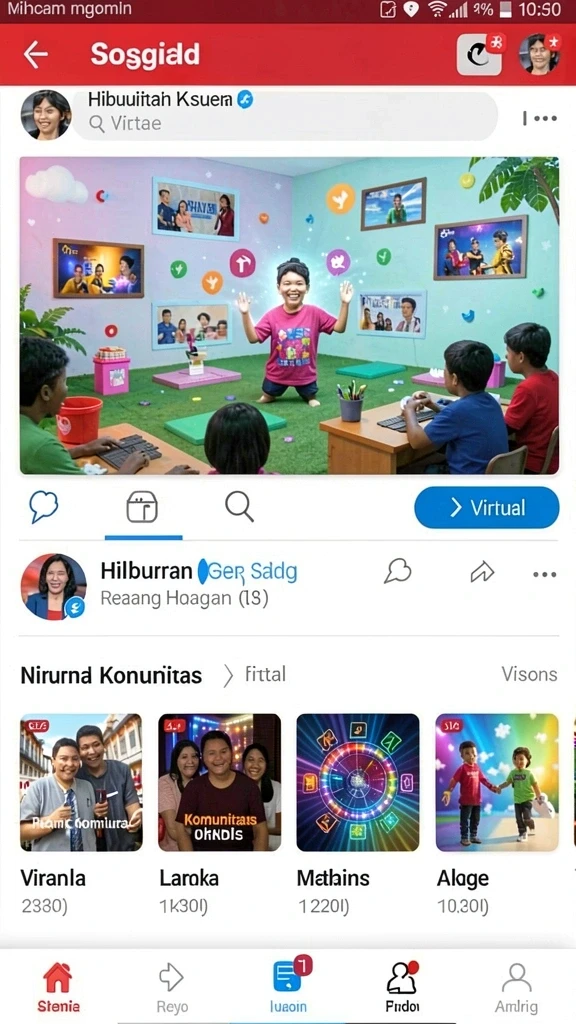 bromo77 - Tampilan level baru yang penuh warna dan detail.