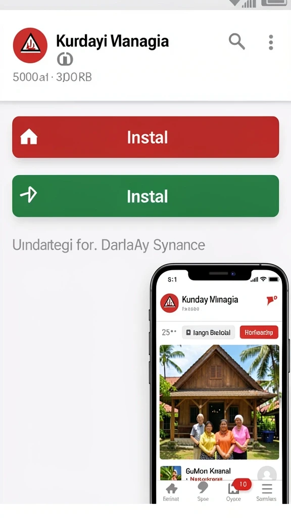 demi11 - Tampilan menu utama yang menarik dan mudah dinavigasi.