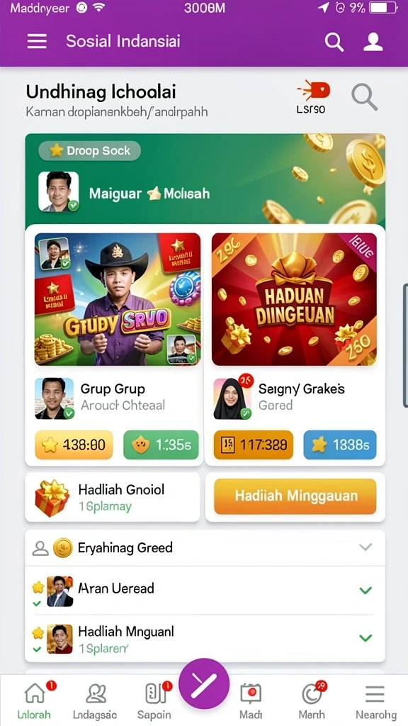 hokitime - Tampilan menarik saat memilih game.