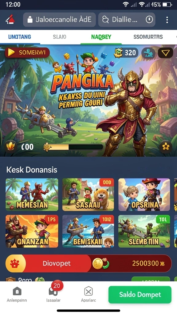 jin33 - Momen pertarungan epik melawan bos.
