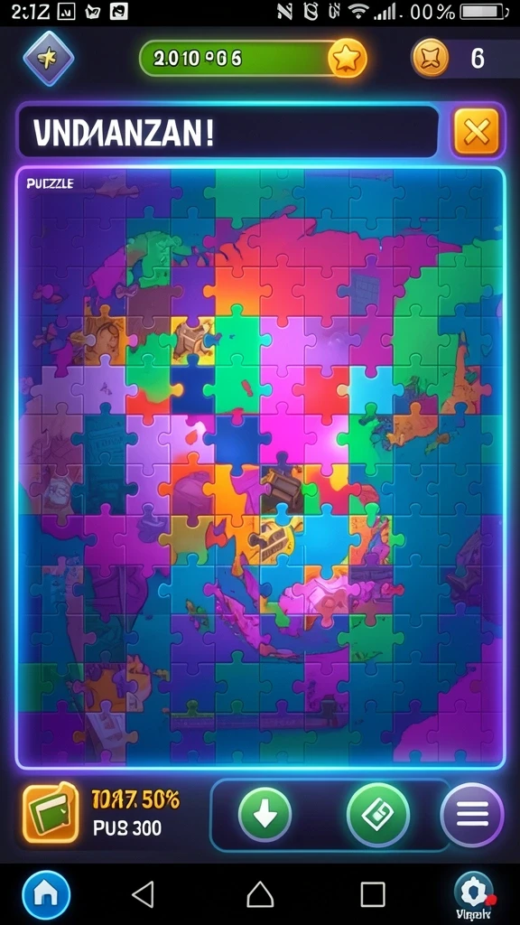 mega111 - Tampilan grafis yang menakjubkan dan warna cerah.
