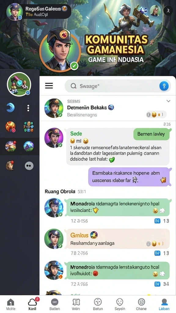 neoparty - Momen seru saat bermain bersama teman.
