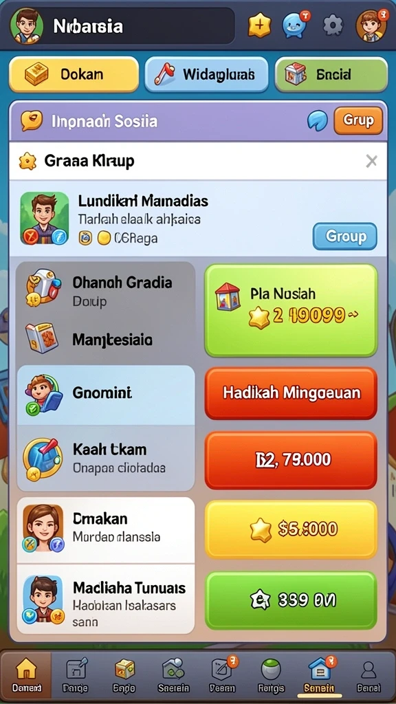 opaltogel - Tampilan antarmuka yang menarik dan user-friendly.
