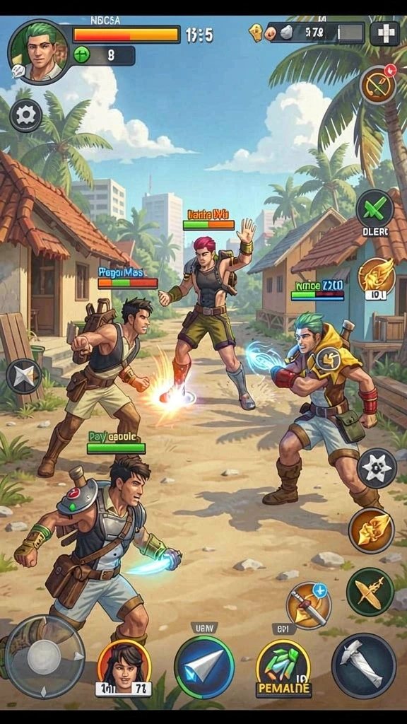 panen77 - Tangkapan layar kedua menampilkan lingkungan permainan yang menawan.
