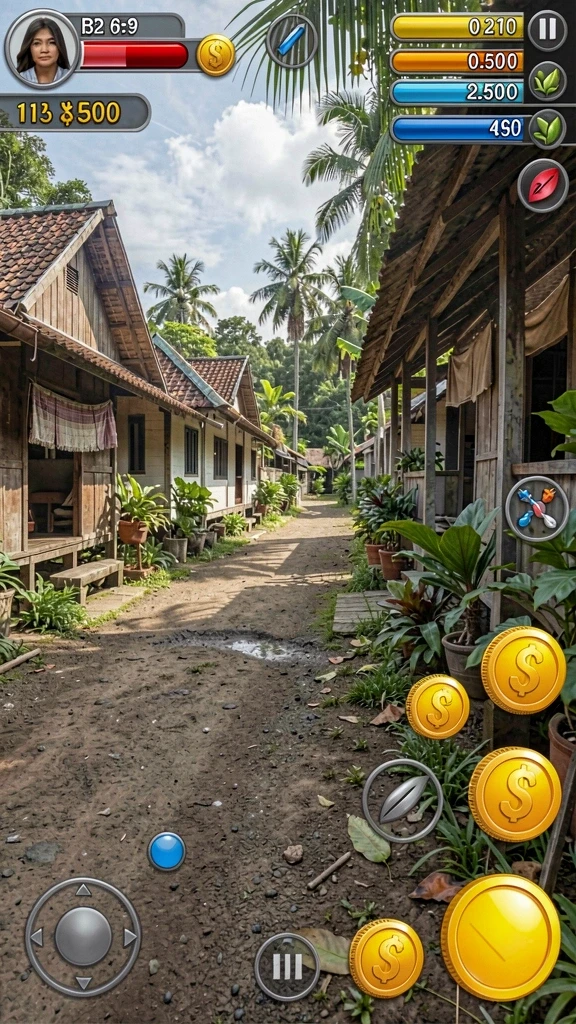 rp888 - Tampilan antarmuka yang menarik dan mudah dipahami.
