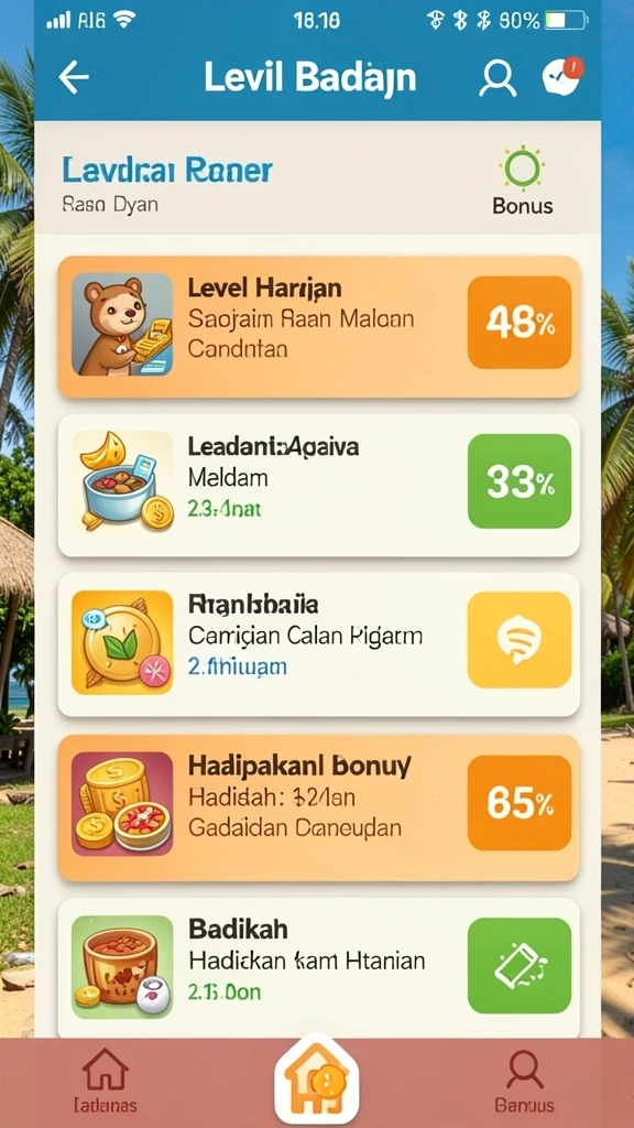 tentoto - Fitur sistem reward yang menarik untuk semua pengguna.